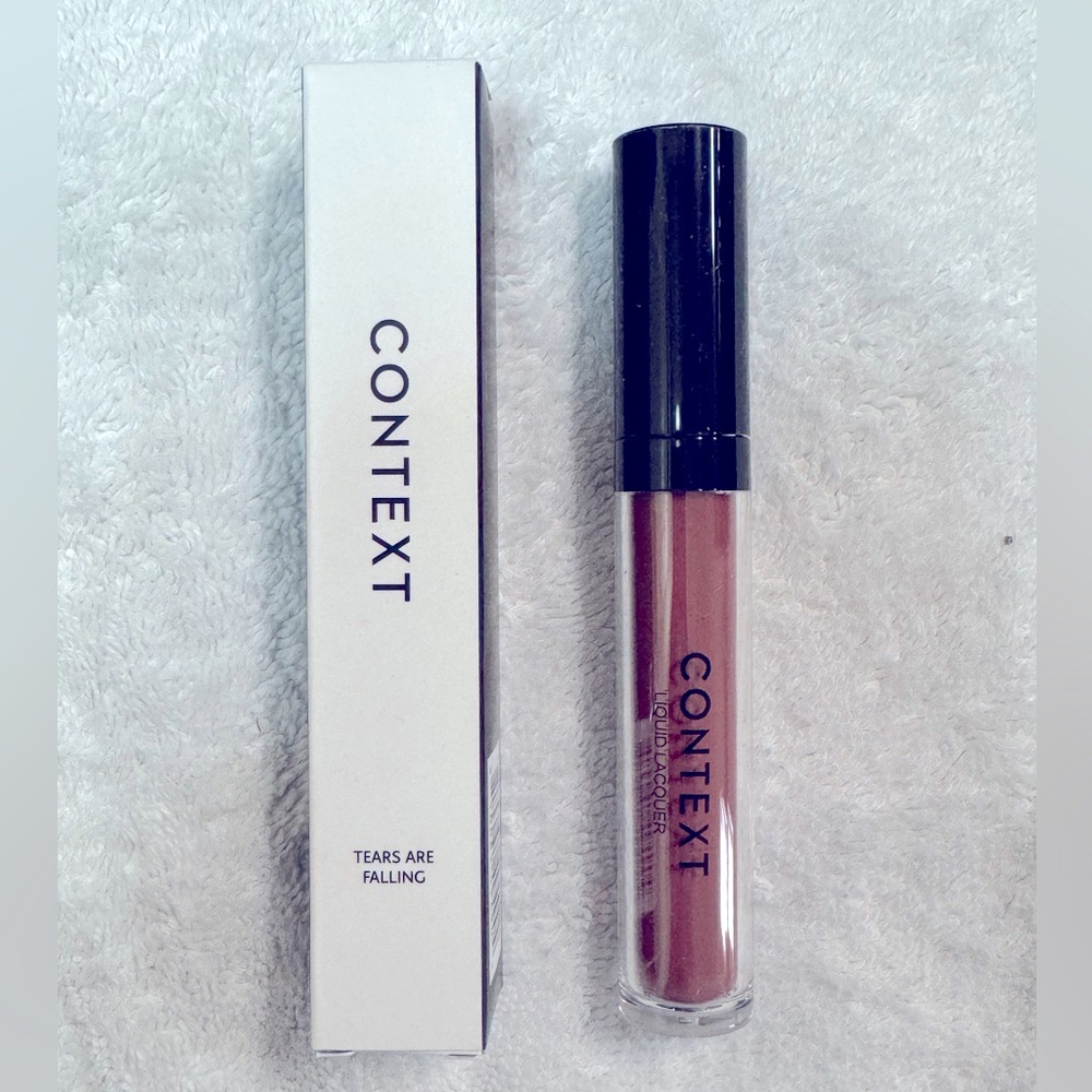 CONTEXT TEARS ARE FALLING MATTE Liquid Lipstick 6ml BRAND NEW IN BOX - Picture 6 of 7